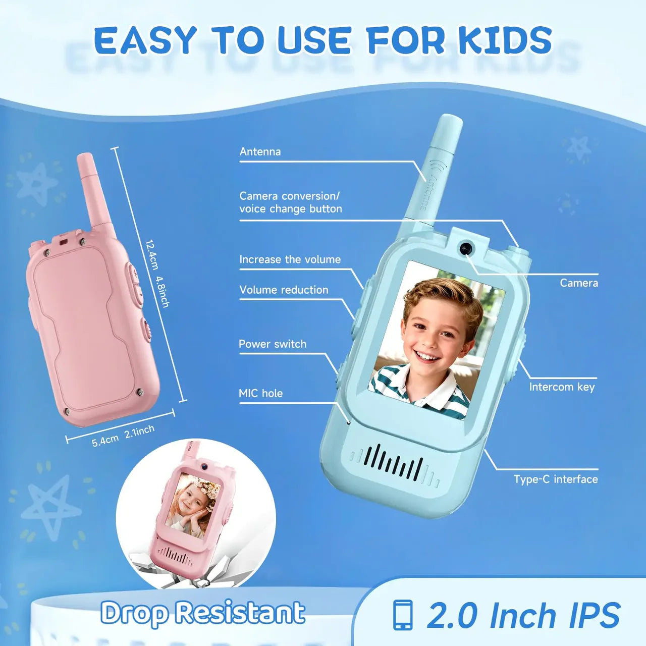Kids Video Calling Walkie-Talkie