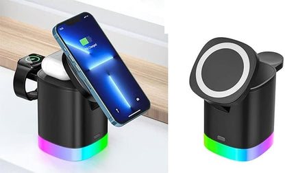 Charger with Foldable Phone Holder